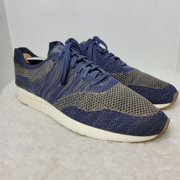 Cole Haan Grandpro Runner Stitchlite Shoes Mens Size 12 M Knit Navy Blue C27763 - Picture 1 of 11